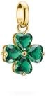 THOMAS SABO Charm-Einh&auml;nger CC1326-M01-6, Kleeblatt in Herzschliff