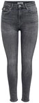 ONLY Skinny-fit-Jeans ONLLILO HW SKINNY ANK DNM AZG BF Baumwollmischung