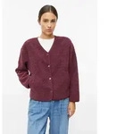 s.Oliver Funktionsjacke Sweatshirt Jacke Leichte Teddyjacke im Relaxed Fit rot S (36)