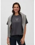 Vero Moda Kurzarmshirt VMSARA METTE SS TOP BOX JRS GA NOOS Baumwolle, regular...