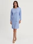 CALIDA Nachthemd Lovely Nights Langarm, Rundhals, Pure Cotton, Single Jersey,...