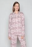 Pyjamaoberteil JOOP, Damen, Gr. 34, lilablau, Jersey, Obermaterial: 95% Modal, 5%