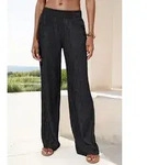 LASCANA Homewearhose -Relaxhose l&auml;ssige Form mit Wabendesign, Loung- und...