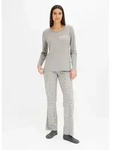 bonprix Pyjama (Set) f&uuml;r Erwachsene, aus Baumwolle, mit elastischem Hosenbund...