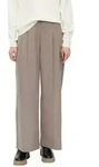 s.Oliver Chinos Hose Weiche Extra Wide Leg Hose mit Bundfalten