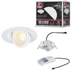 Paulmann LED Wandleuchte LED Einbauleuchte Zina IP65 8W 685lm 230V dimmbar White