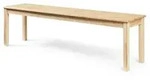 en.casa Essbank, &raquo;Trerunulu&laquo; 160 x 35 x 45 cm Kiefernholz Natur beige 160 cm x 45