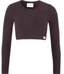Craft Shirttop Collective Rib Cropped LS Top W lila M/L