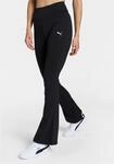 PUMA Leggings ESS HIGH-WAIST FLARED LEGGINGS ausgestellte Leggings, hoher Bund,...