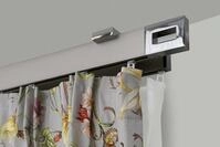 GARESA Gardinenstange FLAT, 2-l&auml;ufig, Wunschma&szlig;l&auml;nge, verschraubt, Aluminium,