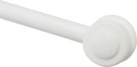 GARDINIA Gardinenstange Vitragestange Metall, &Oslash; 12 mm, 1-l&auml;ufig, k&uuml;rzbar, mit