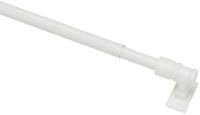 GARDINIA Gardinenstange Gardinia, Cafestg calif&uuml;r 120 weiss, 120-225 cm,...