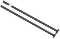 Floraworld Zaunpfosten Floraworld Pfosten 2er Set 1800 mm anthrazit (f&uuml;r