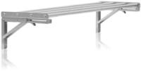 Mahlzeit Wandregal Edelstahl Wandregal Stangendesign, 120 x 30 cm, K&uuml;chenregal
