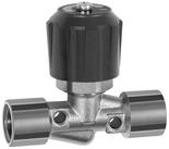 RIEGLER Verteiler Riegler Nadelventil, Messing vernickelt, IG/IG, Rp 1/8, DN 4