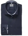 MARVELIS Langarmhemd Businesshemd, New-Kentkragen, comfort fit