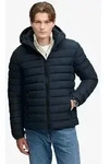 Superdry Steppjacke HOOD FUJI MIDWEIGHT PADDED JKT Kunstfaser, slim fit