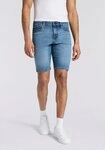 BOSS ORANGE Jeansshorts Regular Fit, Stretch-Denim, used washed