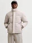 Jack & Jones Steppjacke JJESOHO PUFFER COLLAR AW26 SN Kunstfaser, regular fit