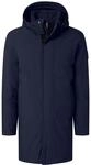 Parka PIERRE CARDIN, Herren, Gr. 56, blau (salute), Twill, Obermaterial: 90%