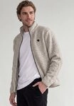 STREET ONE MEN Fellimitatjacke in Unifarbe