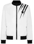 PLEIN SPORT Blouson Scratch wei&szlig; S (46)