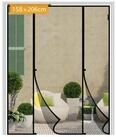 LuxusKollektion Insektenschutz-T&uuml;r Fliegengitter T&uuml;r Magnet Doppelt&uuml;r 158 cm...