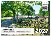 CALVENDO Wandkalender M&Uuml;NSTER :: Ansichten einer lebenswerten Stadt...