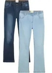 bonprix Schlupfjeans (Packung) f&uuml;r M&auml;dchen, im praktischen 2er Pack, mit