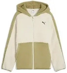 PUMA Sweatjacke Essentials Elevated Winterized Relaxed Sweatjacke Jugendliche wei&szlig;