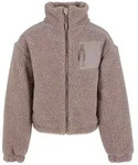 URBAN CLASSICS Wolljacke Girls Sherpa Mix Jacket rosa 110/116 EU
