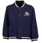 Blue Seven Sweatjacke Baumwollmischung, Ringelb&uuml;ndchen blau 98 EU