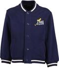Sweatjacke BLUE SEVEN, Jungen, Gr. 98, blau (nachtblau), angeraute Sweatware,