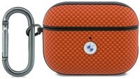 BMW Kopfh&ouml;rer-Schutzh&uuml;lle AirPods Pro 3 Textured Sign Kevlar Logo Metall mit
