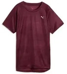 PUMA Laufshirt W RUN VELOCITY AOP TEE T-Shirt, mit Rundhalsausschnitt, mit