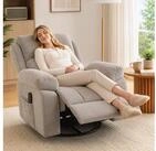 HOMCOM Massagesessel TV-Sessel mit Liegefunktion (Set, 1-St., 1),...