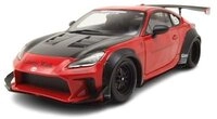 Solido Modellauto Toyota GR86 Liberty Walk Bodykit 2024 rot schwarz, Ma&szlig;stab...