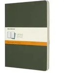MOLESKINE Notizbuch Moleskine Cahier Xlarge, 3er Set, Liniert, Kartoneinband,