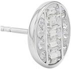 TOM TAILOR Paar Ohrstecker Kreis, mit Preciosa Crystal