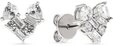 JETTE Paar Ohrstecker JETTE Damen-Ohrstecker 925er Silber Zirkonia Herz, CANDY