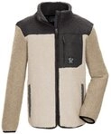 Killtec Fleecejacke KOW 143 BYS FLC JCKT Weiche Sherpa Fleecejacke, Kinnschutz,