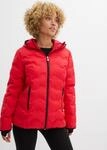 Funktionsjacke BONPRIX, Damen, Gr. 38, rot (salsarot), Steppware, Obermaterial: 100%