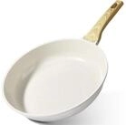 LuxusKollektion Bratpfanne Bratpfanne Keramik Antihaft Induktion PFAS Wei&szlig; 30cm
