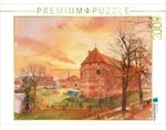 CALVENDO Puzzle CALVENDO Puzzle Schloss Nyborg im Sonnenuntergang, 2000 Teile