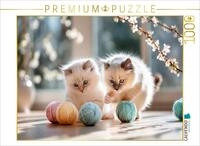 CALVENDO Puzzle CALVENDO Puzzle Sacred Birman Kittens &ndash; Velvety Paws in the...
