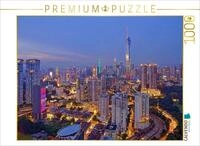 CALVENDO Puzzle CALVENDO Puzzle Central, Kuala Lumpur, 1000 pieces, finished...