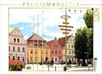 CALVENDO Puzzle CALVENDO Puzzle The town square in Luckau in Lower Lusatia, 1000