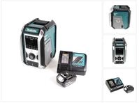 Makita DMR 115 RG1 Akku 12V - 18V Bluetooth DAB+ IP65- + 1x Akku 6,0 Ah
