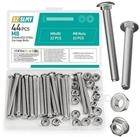 LuxusKollektion Schlossschraube Schlossschrauben M8 80mm Edelstahl...