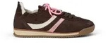 Marc O'Polo aus recyceltem Nylon mit Lederakzenten Sneaker braun 37 EU